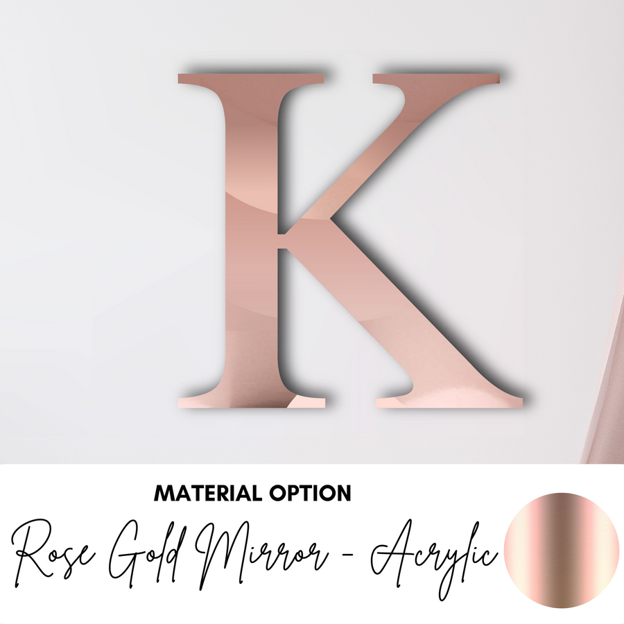 Custom Name Sign - Nursery Decor acrylic rose gold wall art above a crib - Baby Girl - Baby Shower