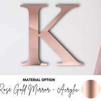 rose gold name signs for nursery australia